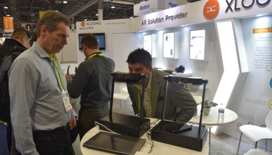 枭龙科技在CES展出S1智能眼镜、AI眼镜、全