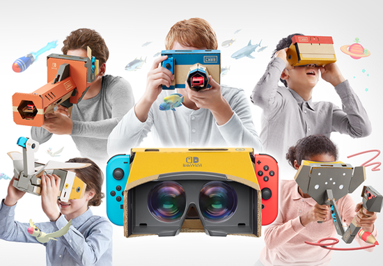 任天堂推出Nintendo Labo VR套件 4月12日发售 任天堂推出Nintendo Labo VR套件 4月12日发售