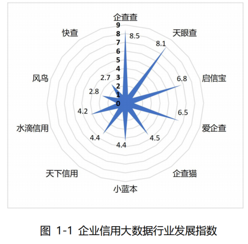 图源：中国信通院《企业信用大数据行业发展研究报告》