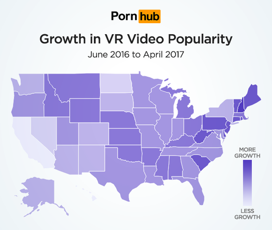 Pornhub公布VR成人频道数据_新浪VR_手机新浪网