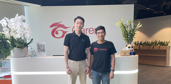 小步网络Global Business Head Mr.Aaron与Garena Head of Vietnam Mr.Cong
