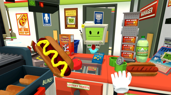 《Job Simulator》获得了众多荣誉,包括2017年GDC大奖的最佳VR/AR游戏