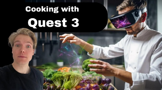 显眼包极客用户在公共场所戴Quest 3进行日常生活体验- 映维网资讯