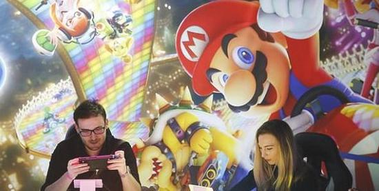 任天堂Switch和VR带动了英国游戏行业增长