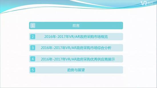 2016-2017全国VR/AR政府采购分析报告