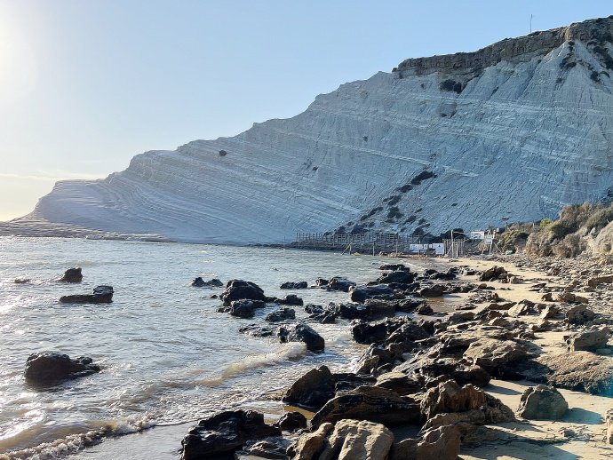 意大利南部行（17）西西里岛上的土耳其阶梯