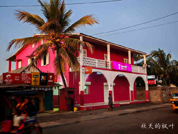 夜里的街景【马达加斯加】