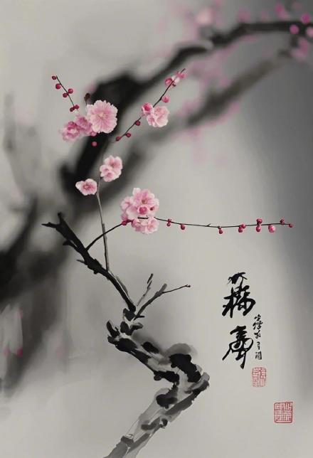 七绝.咏梅（平水韵）