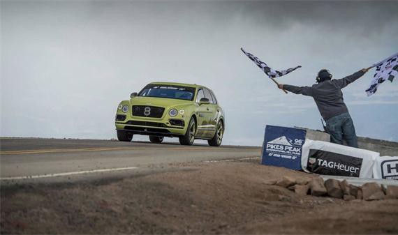 宾利添越打破派克峰SUV爬坡纪录 将推限量纪念版
