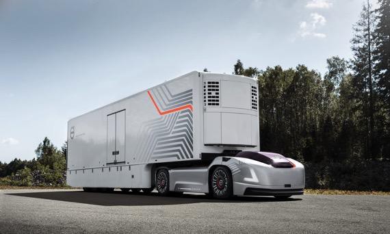 Volvo推出无驾驶舱卡车