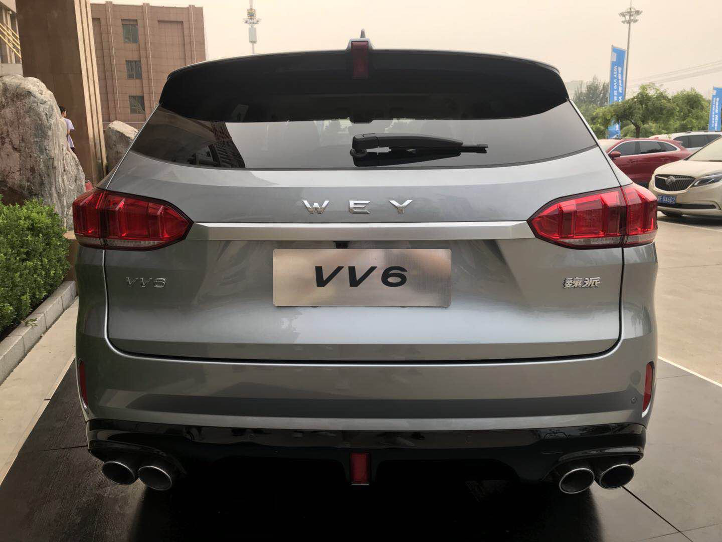 长城WEY VV6 电子档杆哎~