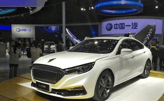 国产王者红旗H5发布, 剑指最美国产车吉利博瑞?