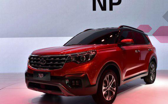 2017广州车展：起亚全新SUV NP正式发布