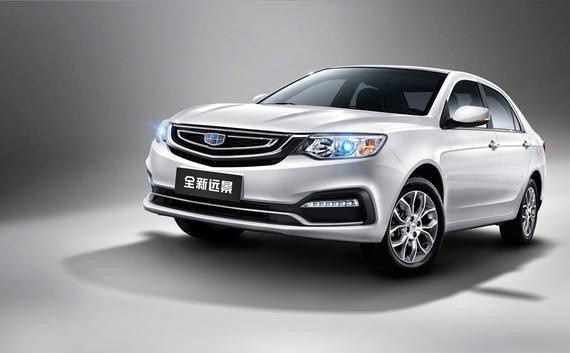 吉利发布2018款远景官图, 5万元轿车市场的佼佼者