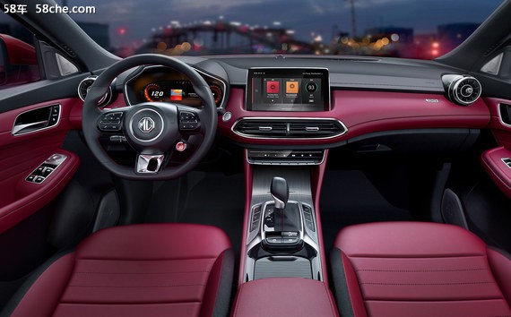 名爵HS内饰官图 9月上市/搭互联智行系统