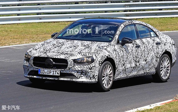 全新一代奔驰CLA谍照 2019年下半年上市