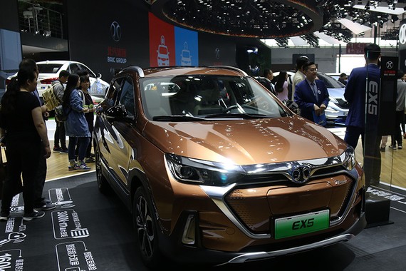 北汽新能源EX5新消息 预计广州车展上市