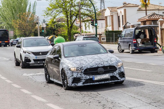 奔驰AMG A35车型谍照曝光 2019年初发布
