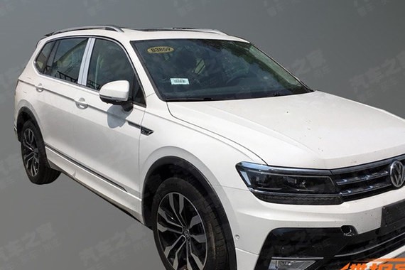 途观L R-Line套件版谍照 满足更多需求