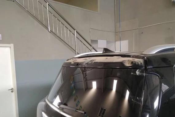 维修厂看到一辆受伤的GS8, 拆下保险杠, 这质量看得我后背发冷