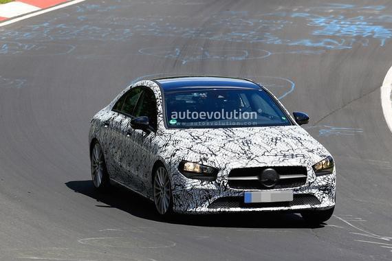 2020款奔驰CLA-Class路试谍照曝光 或2019年正式亮相