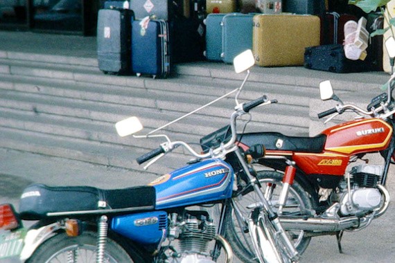 老照片：山东济南纪行，1988年的交通工具