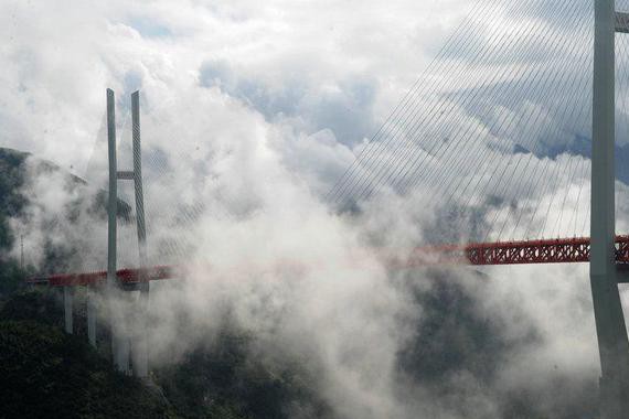 不看世界杯也要去看世界第一高桥，都格北盘江大桥自驾徒步攻略