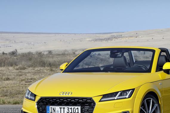 新款奥迪TT官图发布 外观升级 预计10月亮相