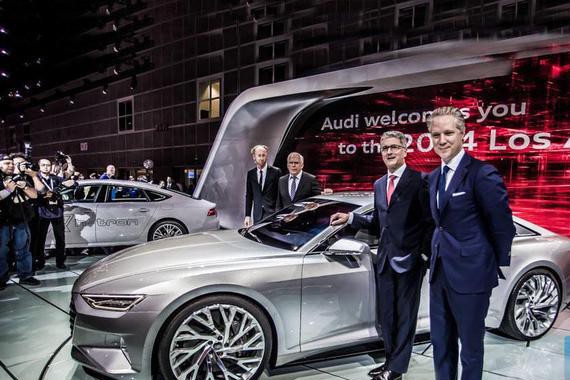 140万的奥迪新旗舰，车长5.3米油耗1.6L，宝马看了都眼红！