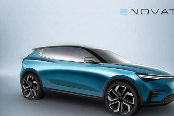 广州车展发布 ENOVATE首款车型预告图