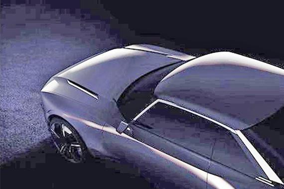 标致发布复古概念轿跑预告图 将亮相巴黎车展