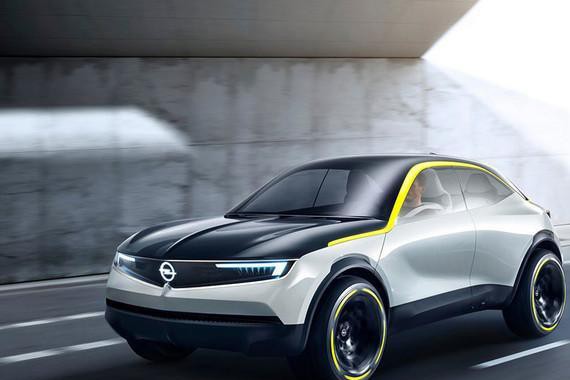 欧宝全新概念车官图 4座对开门设计SUV