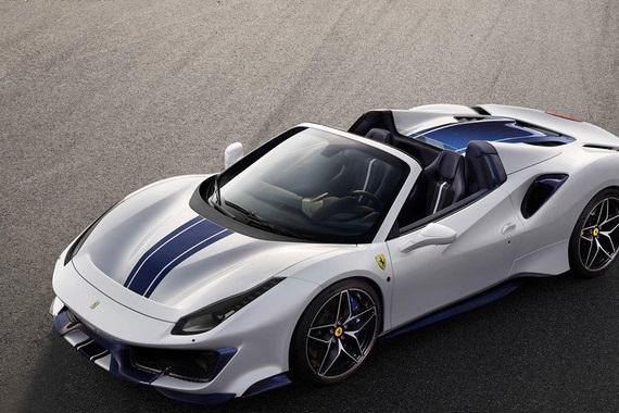 法拉利488 Pista Spider敞篷版官图发布