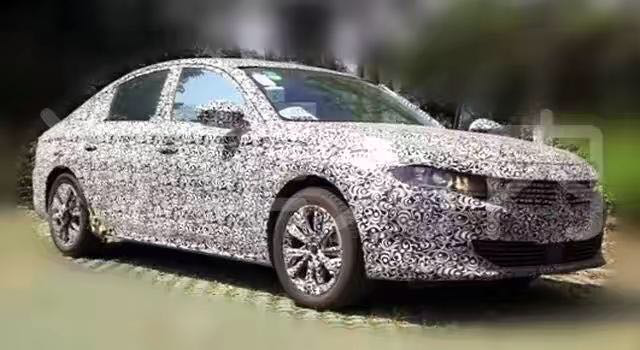  “你喜欢我啥？我改！”国产版标致508谍照