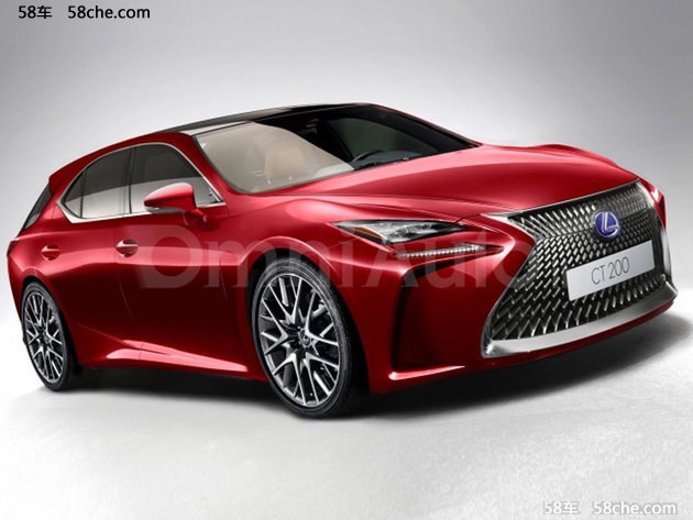 曝雷克萨斯全新CT效果图 2017年将发布