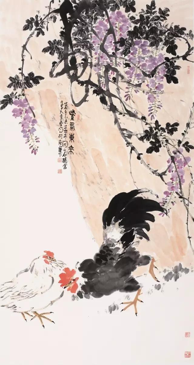 紫气东来 180x90cm