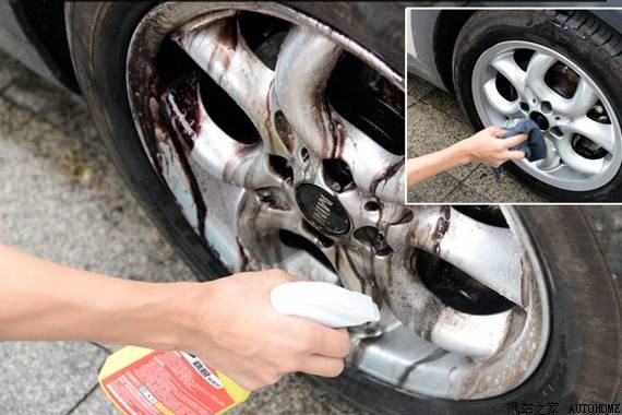 比舔的还干净？只花几十块钱轮圈轻松清洗大翻新！