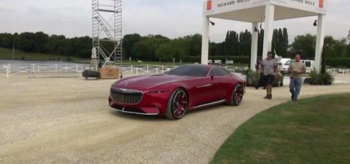 迈巴赫跑车突现马路, 布加迪的风头被抢尽