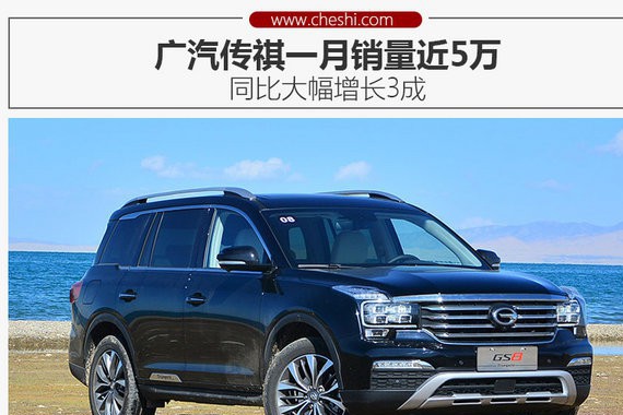 广汽传祺一月销量近5万 同比大幅增长3成