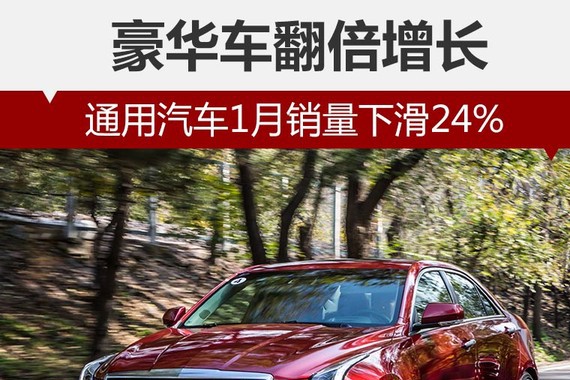 通用汽车1月销量下滑24% 豪华车翻倍增长