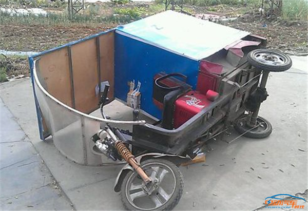 双前轮智能电动车 转弯不累么