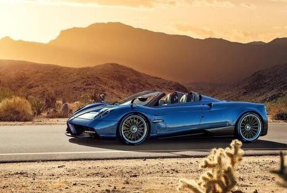 帕加尼Huayra敞篷版官图 艺术VS科技