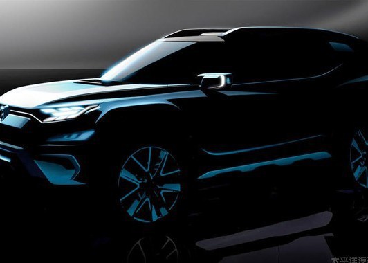 双龙七座SUV XAVL预告图 日内瓦车展首秀