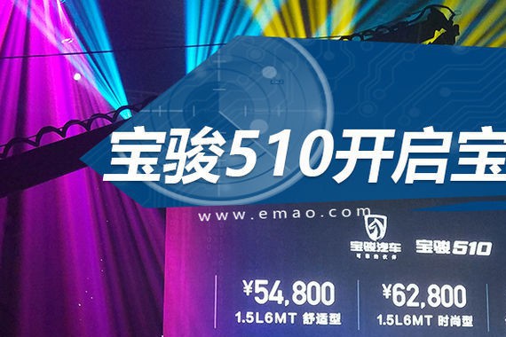 月销岂只过万 宝骏510开启宝骏年轻化战略
