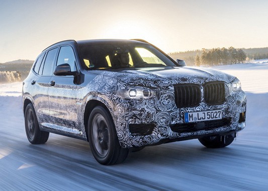 新一代宝马X3官方谍照 或国产/8月首发