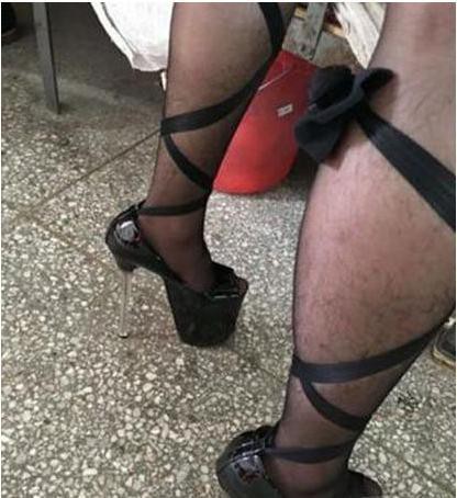 小伙子，看样子这几只鸡，把你当成妈妈了！