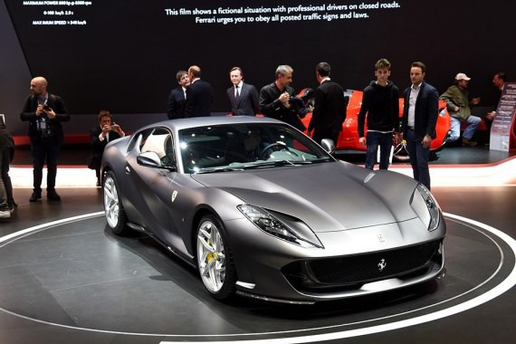 法拉利812 Superfast 4月亮相上海车展