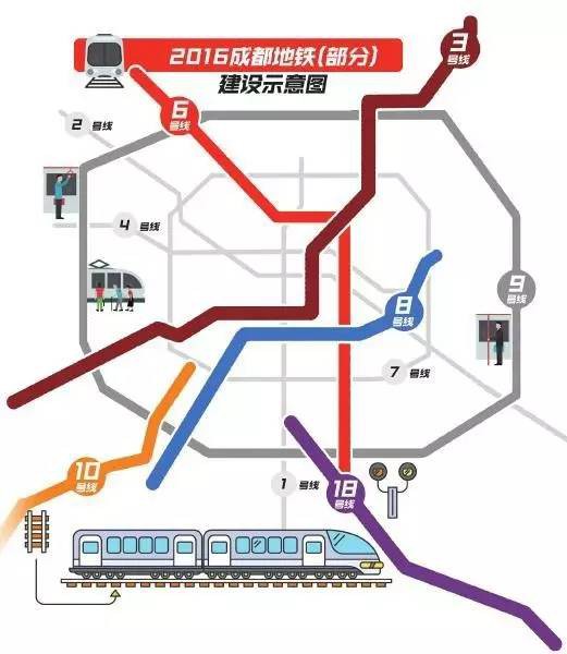 未来3年，成都交通大爆发！地球人都羡慕！