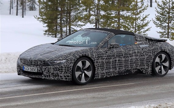 宝马i8敞篷版谍照曝光 或2017年发布