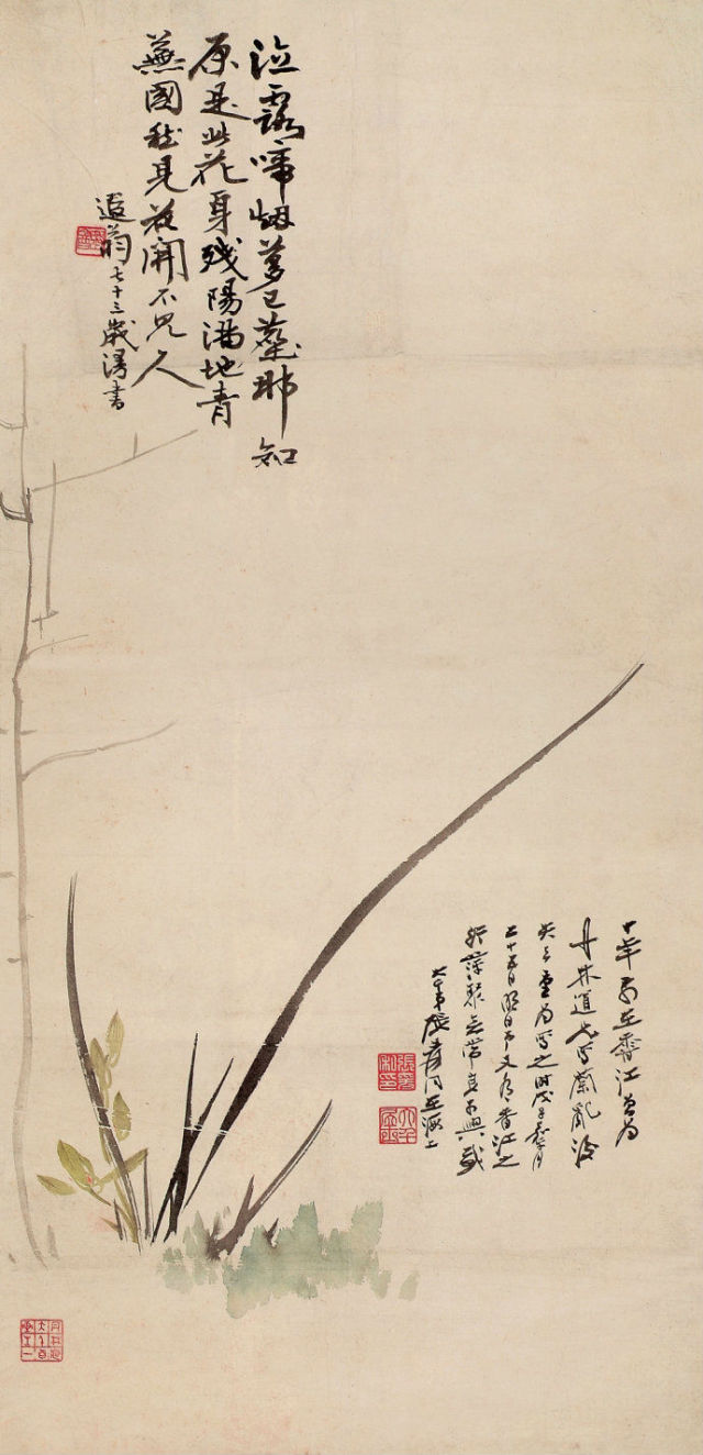“民族之花”,历代名家笔下的兰花图